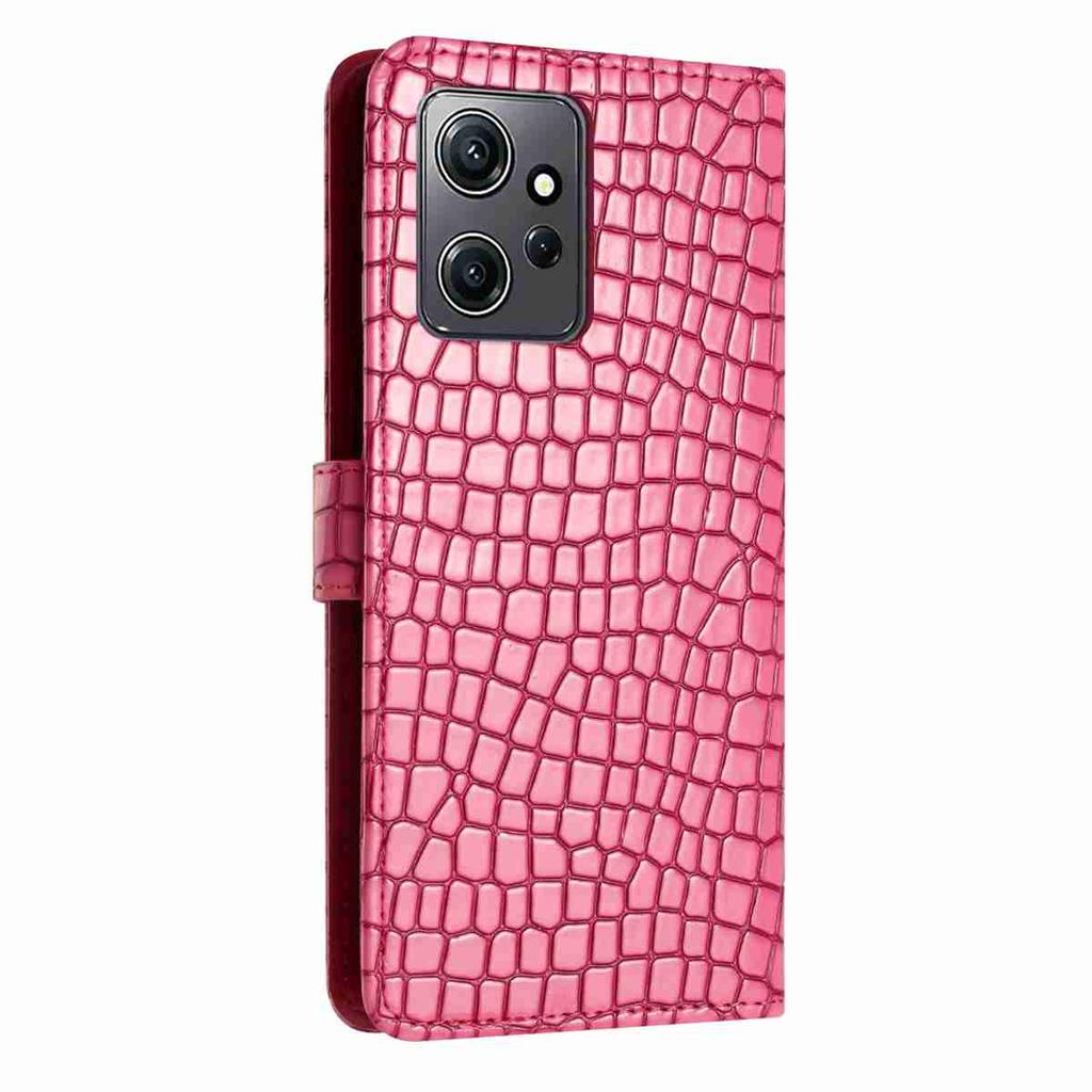 Crocodile Fashion Phone Case for Xiaomi Redmi Series.Redmi Note 14/Note 12/13C/14C/Xiaomi 14T...,Faux Leather Wallet with Card Slots & Shockproof