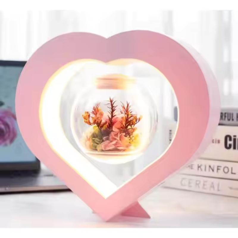 Flor Eterna com Levitação Magnética e Alto-falante Bluetooth Presente Único para Mãe, Namorada, Dia dos Namorados, Presente Romântico