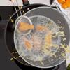4/3Pcs Splatter Guard Stainless Steel Mesh Splatter for Frying Pan Cooking Splash Proof Scald 19/25/29/33cm Strainer Drain Tray