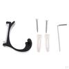 1 Piece Dolphin Shape Hat Coat Rack Hook Holder Bath aluminum Single Hanger