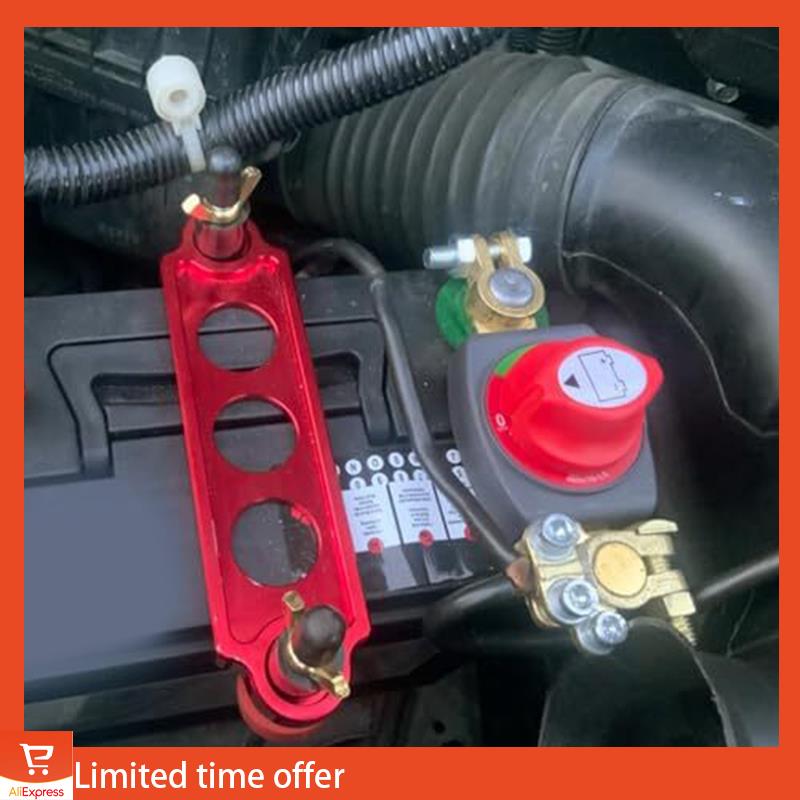 

Fresh Power System Protection Battery Disconnect Switch Heavy Duty Switch 12 48V Systems Integrated Connection Posts