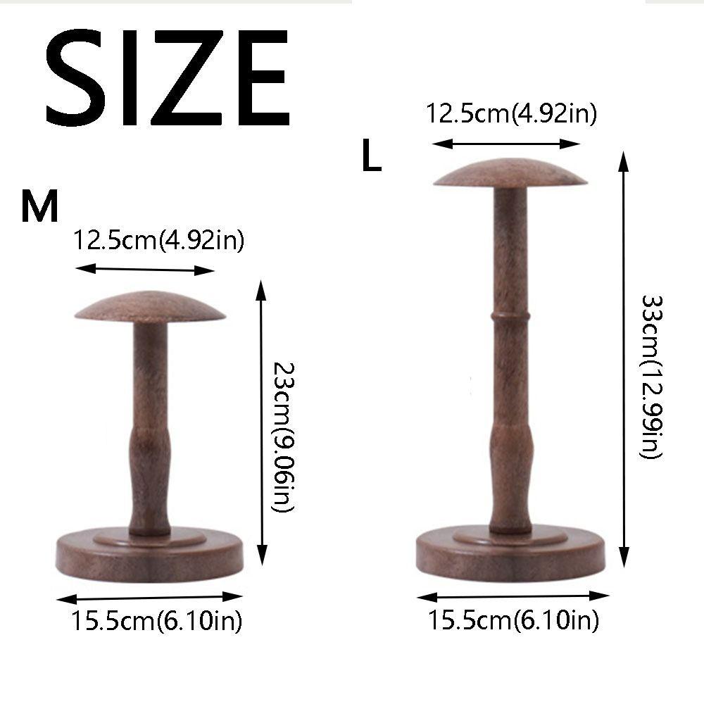 Vintage Hat Cap Display Holder 2 Size Hat Display Holder Stylish Wig Dryer Rack  Living Room