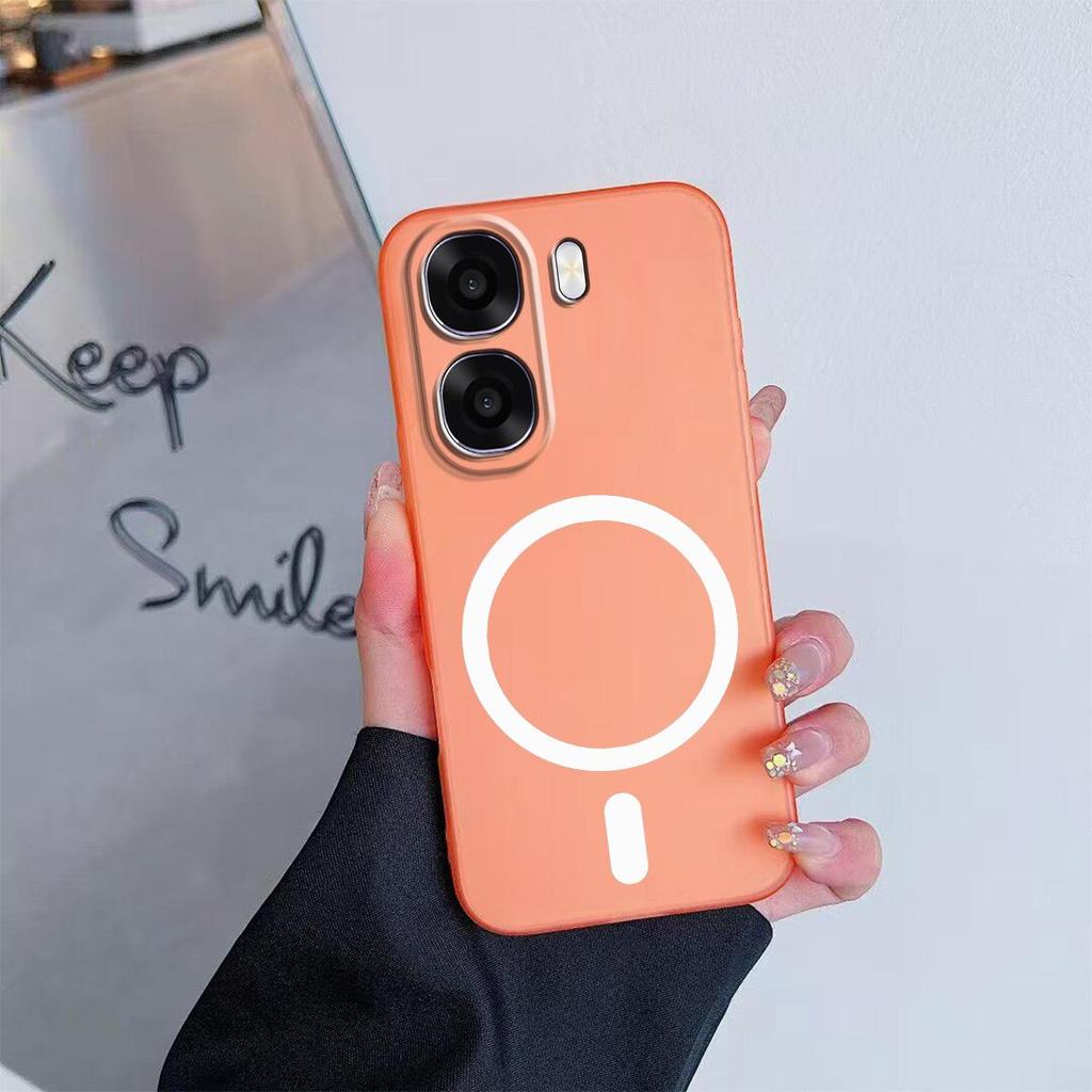 Case for OPPO A6x 4G/5G,A6t Pro,A6 4G5G Premium Magnetic Matte Phone Casing Protection Cover