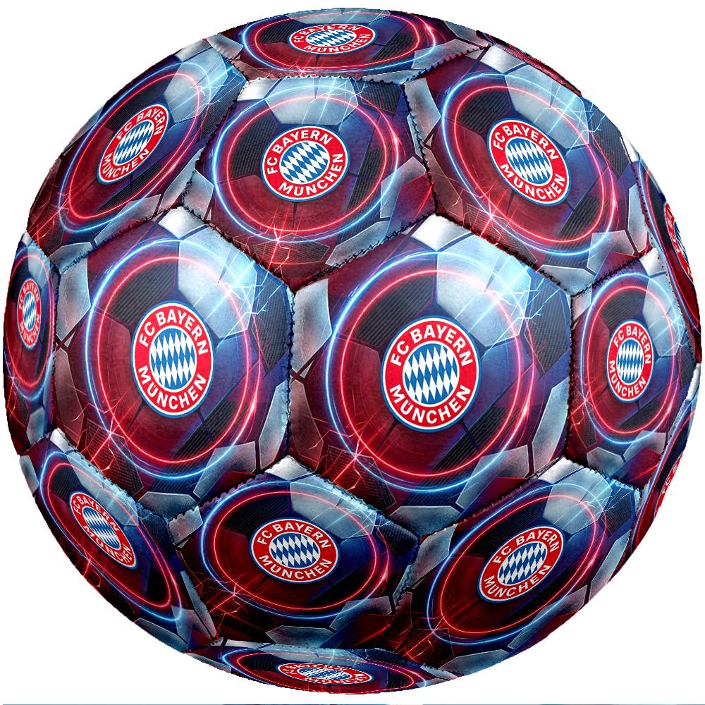 FC Bayern München Thema Fußball Größe 5 Fußball Weiche Haptik Professioneller Trainingsfußball für Outdoor-Sportarten