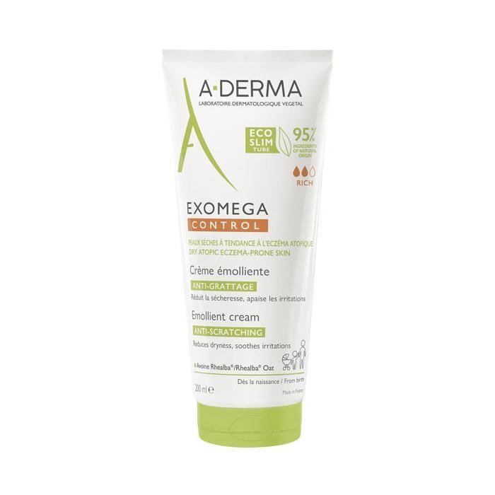 A-Derma Exomega Control Crème Émolliente Anti-Grattage 200ml