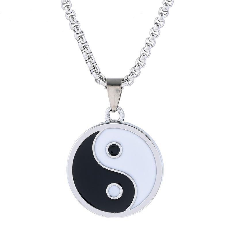 Creative gossip pendant decorative necklace men and women with the same chain popular hot-selling jewelry