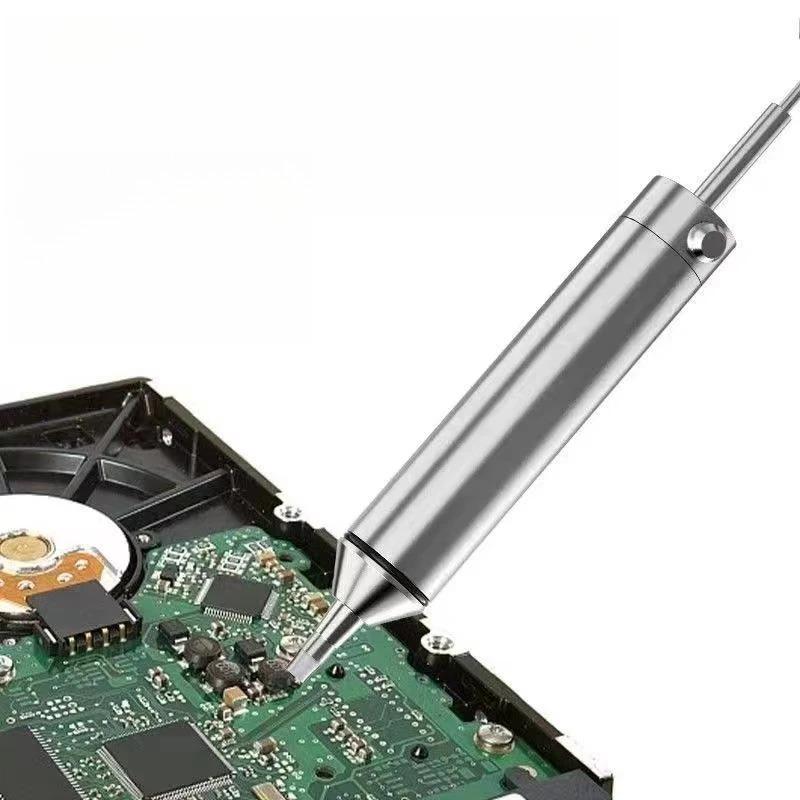 Aluminum Desoldering Pump Suction Tin Gun Soldering Sucker Pen Powerful Vacuum Iron Welding Repair Tool for Electronic Component