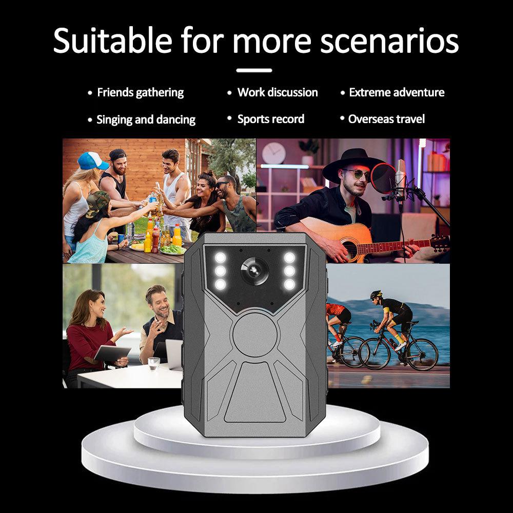 1080P Quad Dash Cam, 4-Channel Recording, WiFi, Phone Sync, Parking Monitor