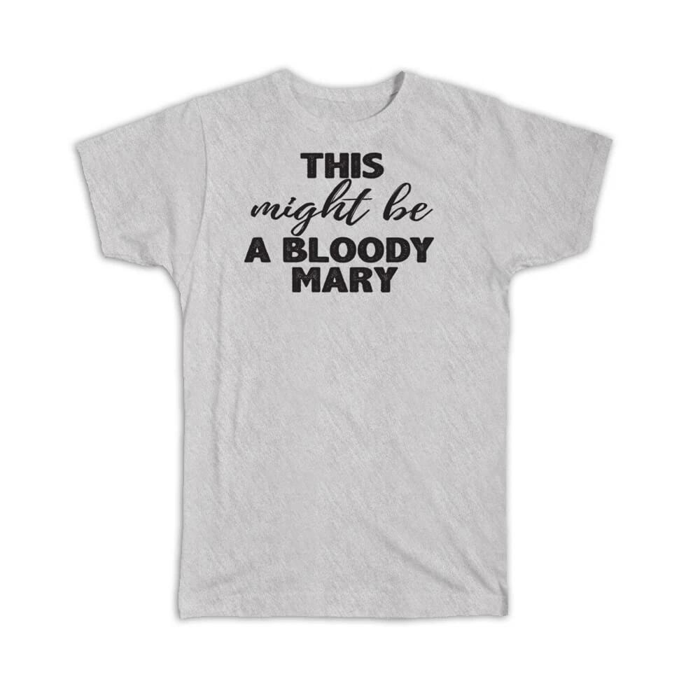 Gift T-Shirt : Bloody Mary Bar Sign Cocktail Lover Drinks Alcohol Kitchen Art 2XL