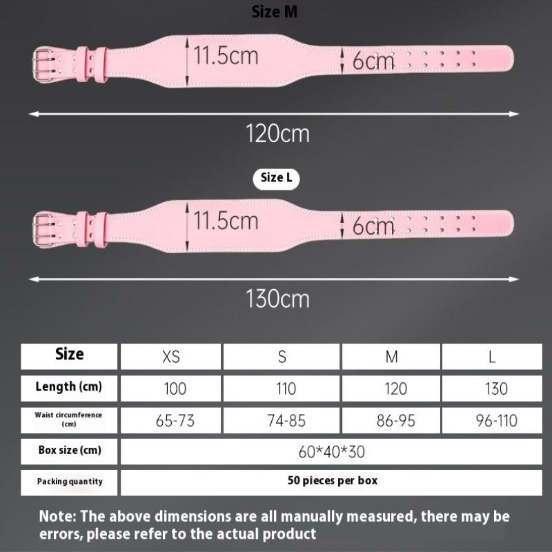 1Pc Weight Lifting Belt For Men & Women Gym Weightlifting Belt Powerlifting Belt For Heavy Strength Training For Squat Deadlift