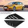 1 Par Bil Bakruta Lamell Dekor Tillbehör Passar Ford Focus ST RS MK3 1218 Ljus Svart
