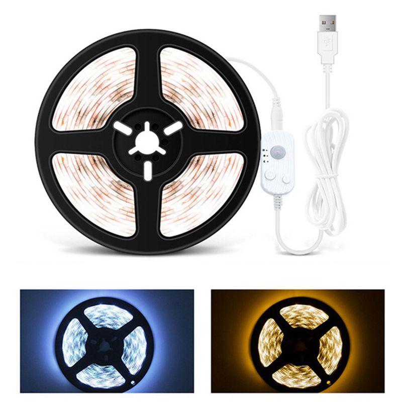 Premium 1-5m Usb Powered Led Strip Lights With Pir Motion Sensor For Modern Spaces