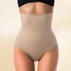 Seamless High-waist Body-shaping Panties Breathable Nylon Fabric For Postpartum Women