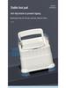 Portable Toilet Chair with Armrests for Elderly, Indoor Use, Bedside Commode for Pregnant Women.