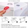 Door Lock Protective Pad Anti-Collision Self-adhesive Sticker Softness Handle Mute Shockproof Wall Stick Stopper Decoration