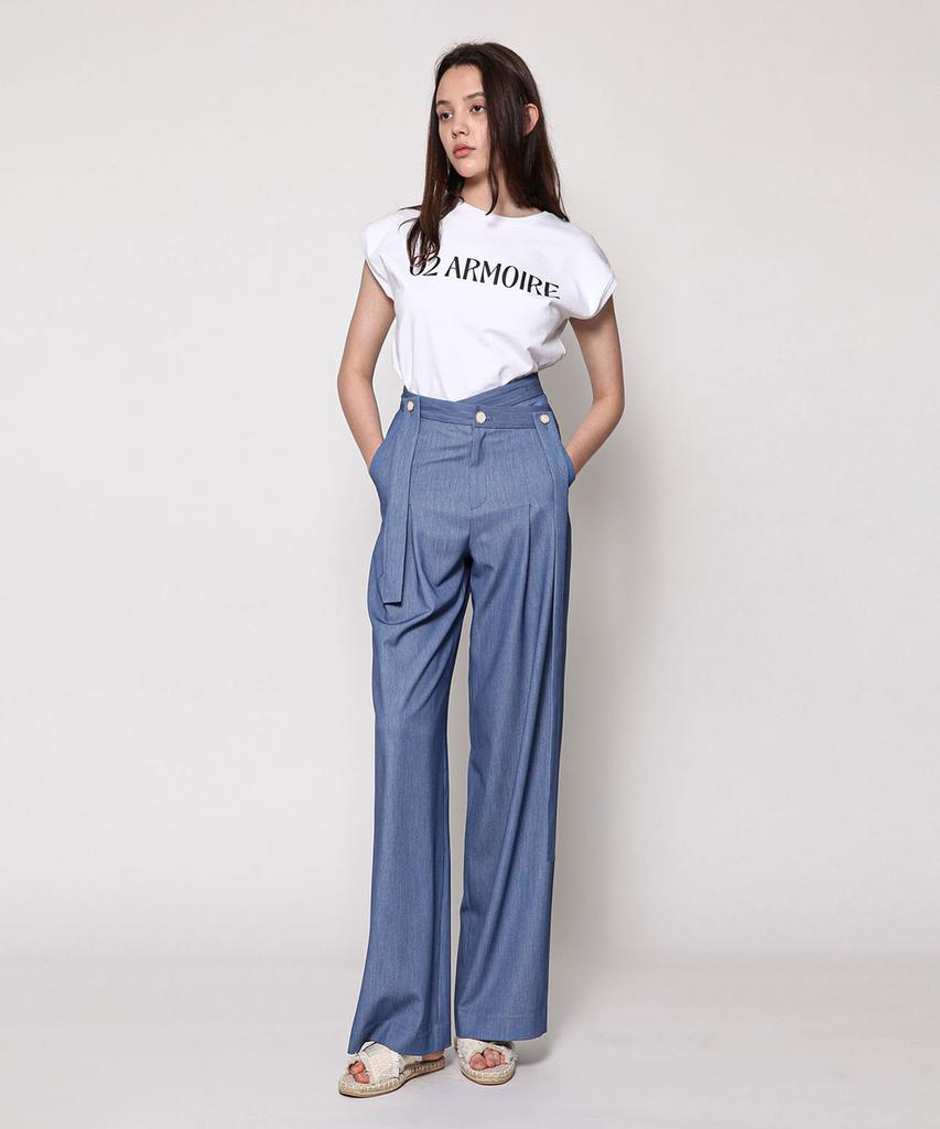 02ARMOIRE Evelyn Trousers _ Light Blue