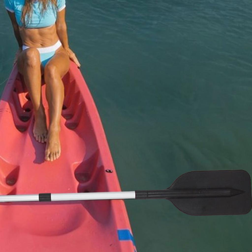 Stand Up Kayak Paddle Retractable 20.87inch to 42.52inch Boat Oars Boating Oar for River Tubing Kayaking Raft Water Sports Tool
