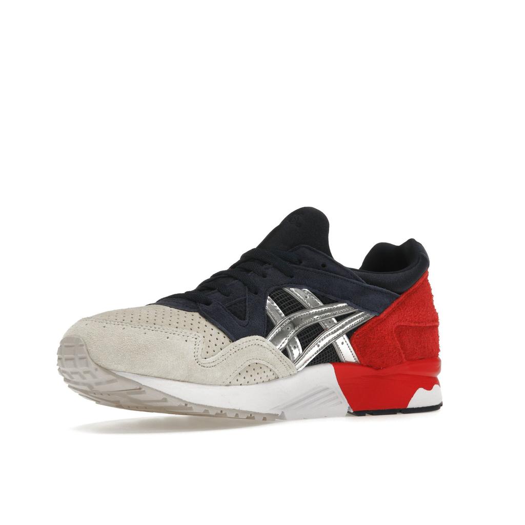 ASICS Concepts x Gel Lyte 5 Libertea Men Sneakers Red Papyrus Pure-Silver 1201A943-100