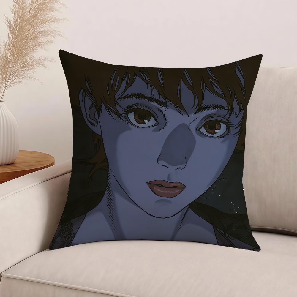 

Anime Perfect Blue Pillow Case Office Cushions Suitable For Sofa Car Bedroom Decorative Cushion Cover 12x12Inch