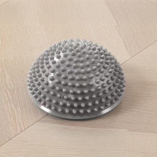 Balance Ball Anti-Slip Thickened Base Hemispheric Massage Design Sensory Development Non-turning Balance Trainer Preschool Balance Activity Toy