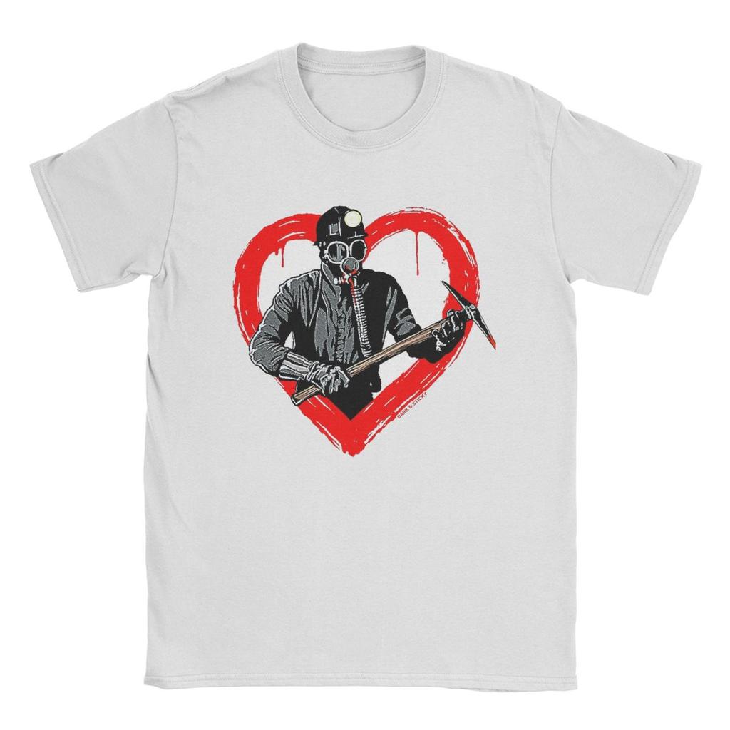 Novelty My Bloody Valentine Movie Killer T-Shirt Men Crewneck Cotton T Shirt Short Sleeve Tee Shirt Plus Size Tops