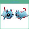 Gravycatman Blaue Katze Plüschtier Weich und Hautfreundlich Geschenk für Kinder