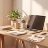 Cartoon Cat Large Mouse Mat Hand Guard Kawaii Cat Mouse Pad Black Cat Mouse Pads  Office Desk