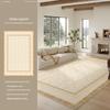 Bohemian Dirt-Resistant Living Room Carpet: Easy-Care, No-Wash 2025 High-End Light Luxury Sofa Blanket & Bedroom Floor Mat