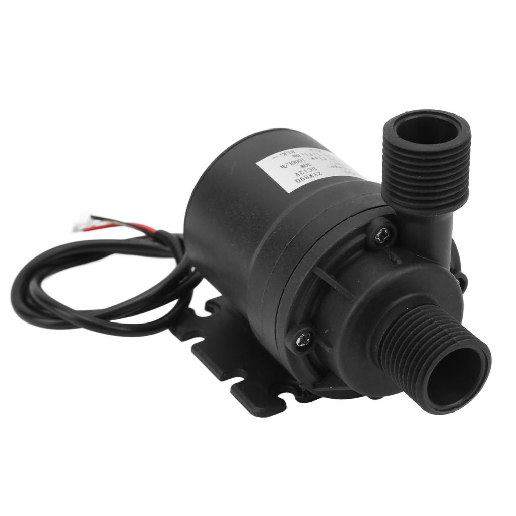 DC12V Brushless Water Pump Low Noise 30W 8m Lift Height for Home Fountain Water Circulation System