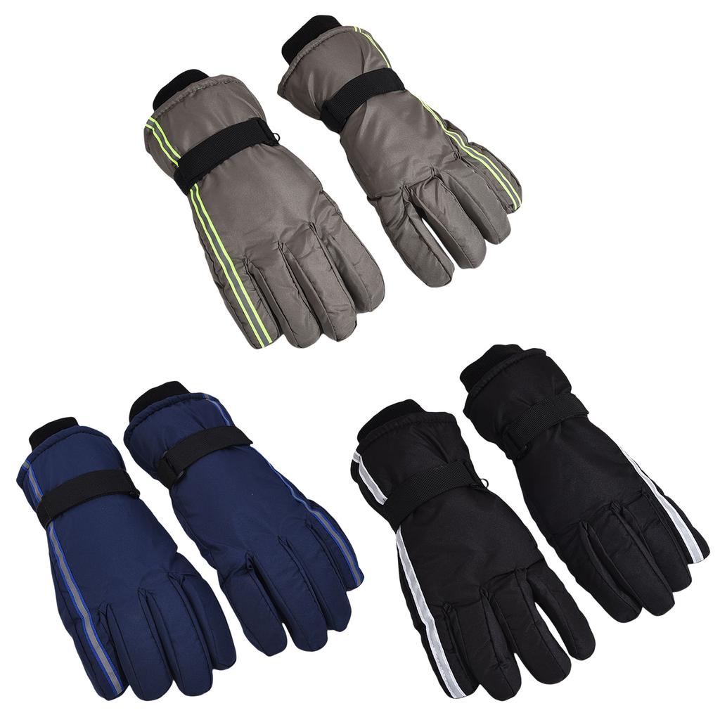 Warm Gloves for Women Men Waterproof Winter Activity Hand Gloves for Mountainclimbing Thickened Fleece Hand Protectors