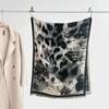 Double-sided double-wearing personalized leopard print imitation cashmere scarf shawl women's winter warm punk street sweet cool style scarf