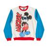 Disney Unisex Adult Mickey Mouse Retro Colour Block Sweatshirt