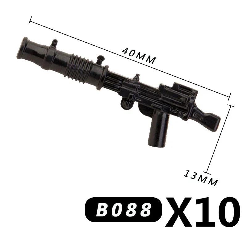 Vojenské stavební kostky Hvězdný film Vojenské figurky Války Zbraně Zbraně Vybavení Příslušenství Pláště Sekery Helmy Brnění Mini kostka