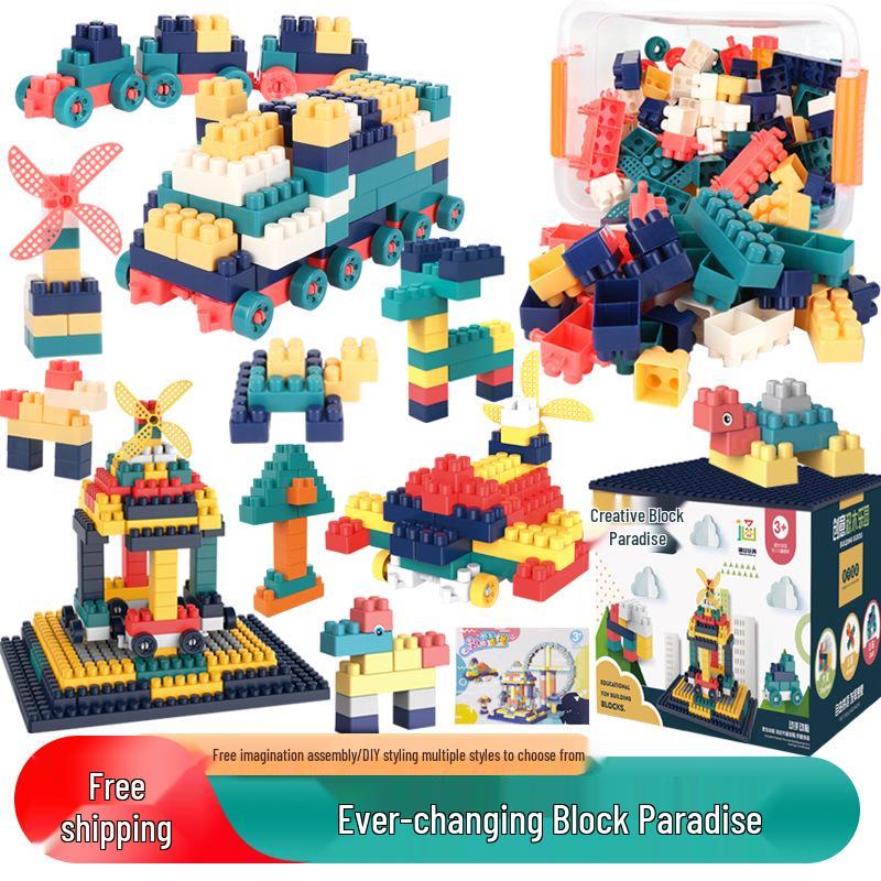 

Morandi Color Kindergarten Building Blocks: Educational Toy Set