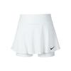 Solid Color Logo Skirt-Style Quick-Dry Breathable Tennis Shorts Women Bottoms White FD5700-100