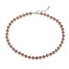 Colorful CZ Stone Copper Bracelet And Necklace Set With Lobster Clasp Adjustable Minimalist Romantic Jewelry