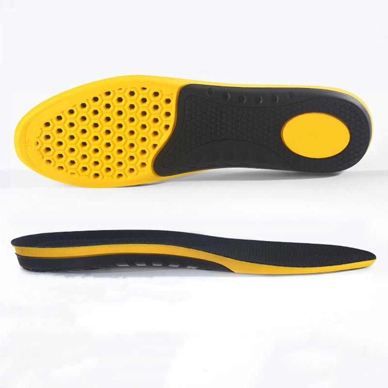 1 Pair Arch Support Inserts TPU Orthotic Shock Absorbing Insoles Breathable Cushion Sport Insole for Plantar Fasciitis Flat Feet
