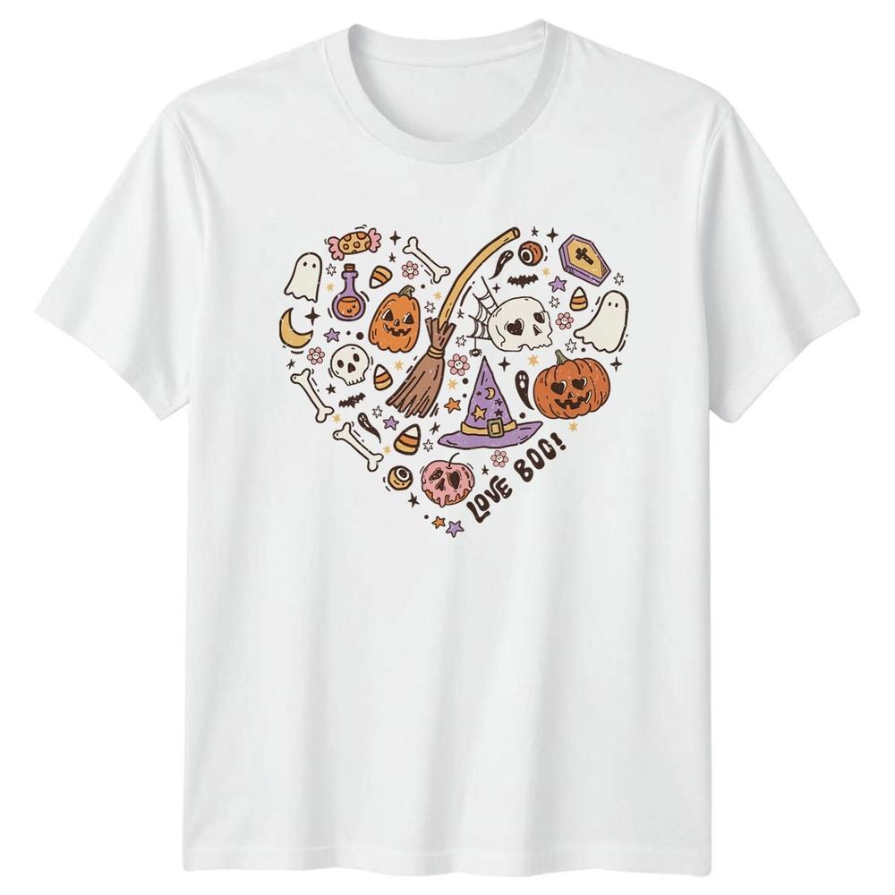 Love Boo TShirt Spooky Aesthetic Halloween Halloween Gift For Him And Her S