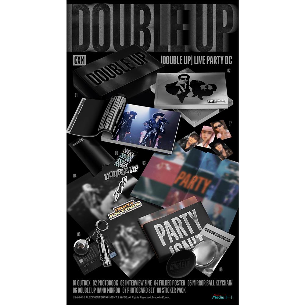 [Pre-order] CXM (SEVENTEEN) - CXM [DOUBLE UP] LIVE PARTY DC