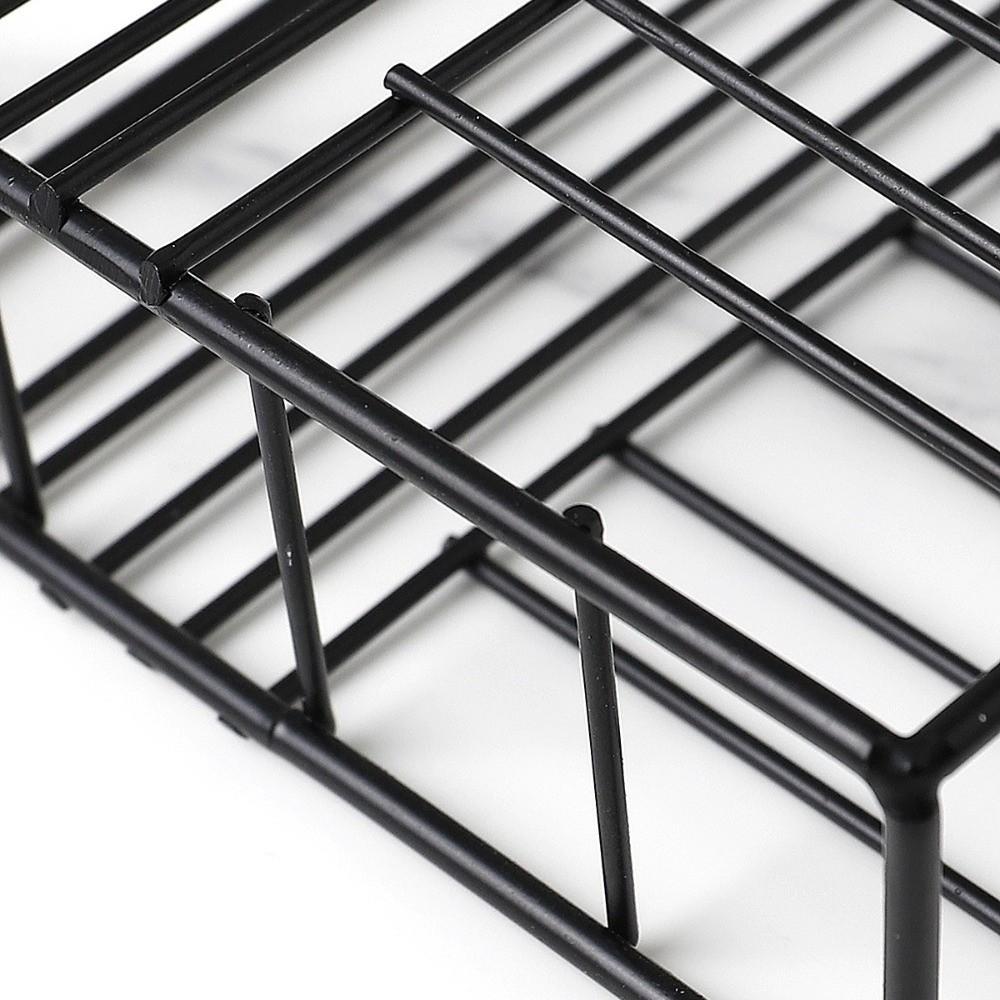 Stable Iron Napkin Holder Stainless Steel Countertop Napkin Organizer Table Decoration