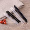 100pc/lot 1.2 cm big Disposable bubble tea straw milk tea milk juice plastic transparent 19/23cm Tea Fruit Drink Straws