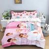 K-Pop Group 3D Printed Bedding Set S-Stray-K-Kids Duvet Cover Pillowcase Single/Twin/Full/Queen Size For Fans Bedroom Decor