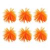 Aquarium Accessories Soft TPR Urchin Decoration Fishtanks Underwater Ornament Landscaping Safety Plant Decors 6Pieces