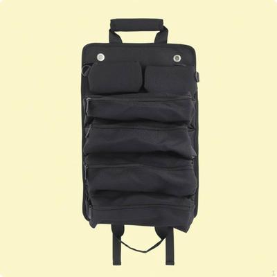 Tool Roll Portable Canvas Technician Foldable for Mechanics, Hobbyists