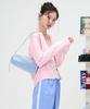 Fractalonepointfour Pebble Bag [Light Blue]