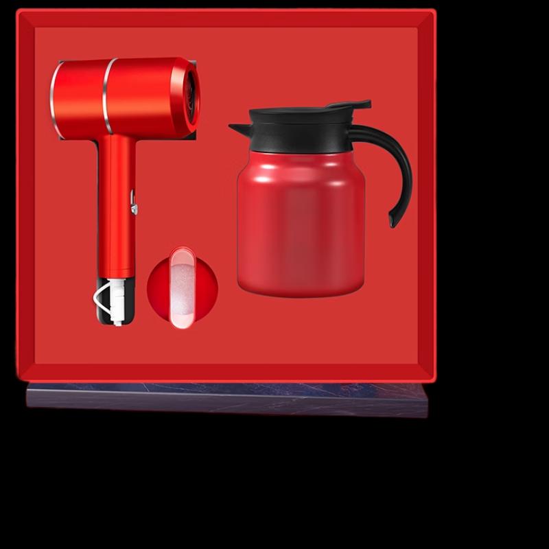 Деловой подарочный набор: Высокоскоростной фен и умный электрический чайник