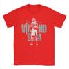 Men T-Shirt Japanese Thorfinn Karlsefni     Vintage Cotton Tees Short Sleeve Vinland Saga T Shirts Round Collar Clothes Graphic