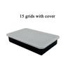 New 15 Grids Silicone Ice Cube Molds Big Square Ice Molds Reusable Whiskey Ice Cube Molds Cocktail Freezer DIY Homemade Barware