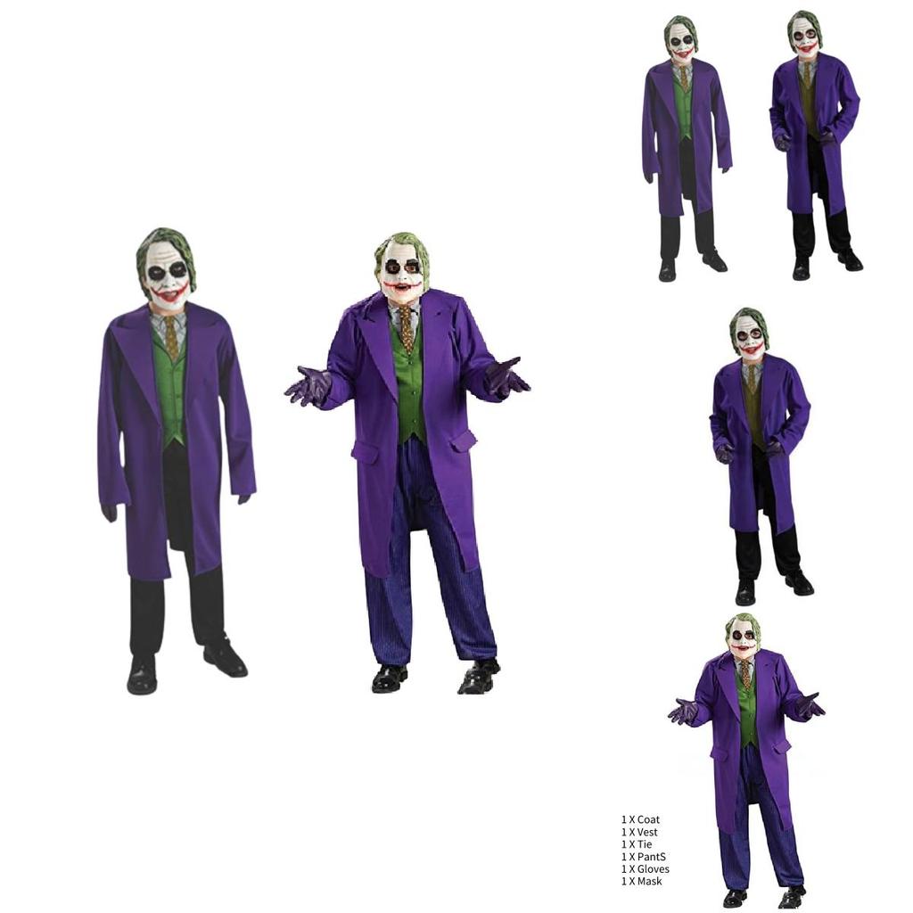 Beliebtes Joker Cosplay Kostüm für Halloween und Anime Conventions