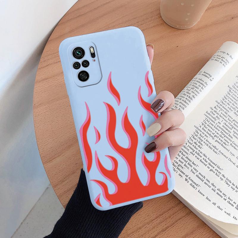 Case For Xiaomi Poco M5S C71 X7 C75 M6 Leopard Soft Silicone Back Cover Phone Case Protective Coque Shell Leopard Painted Bags